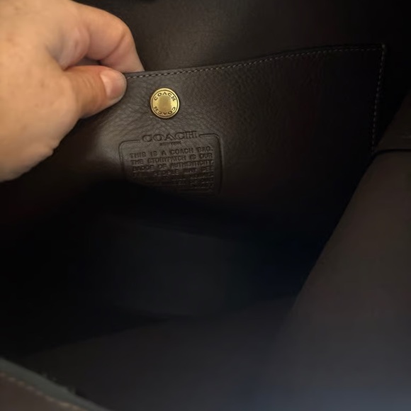 Coach Shoulder Bag Brooklyn 28 Maple - Picture 7 of 8